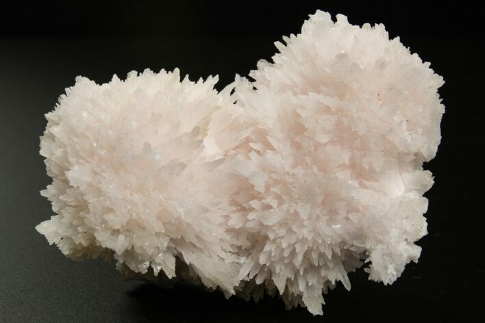 Pink Manganoan Calcite Crystal Cluster - Fluorescent! #337395